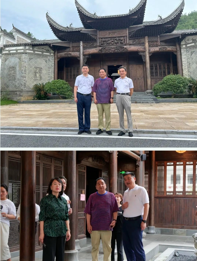 中國曲藝家協(xié)會(huì)原主席、著名相聲表演藝術(shù)家姜昆一行蒞臨美院基地